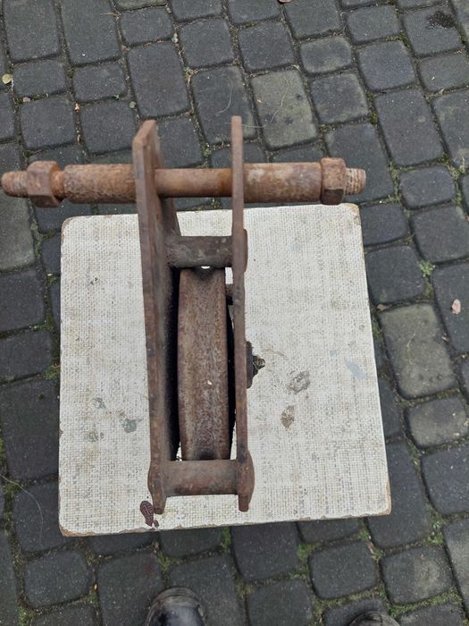 Stare zblocze linowe.