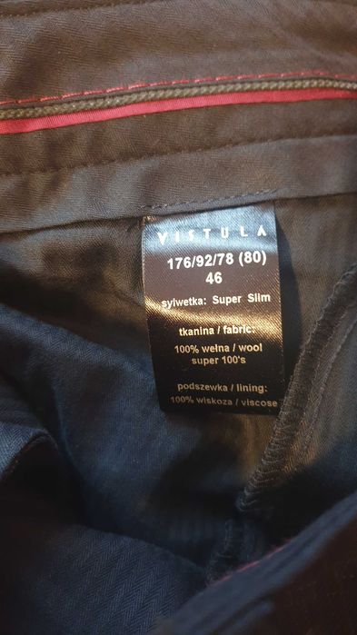 Garnitur Vistula 176/92/78 (80) Super Slim