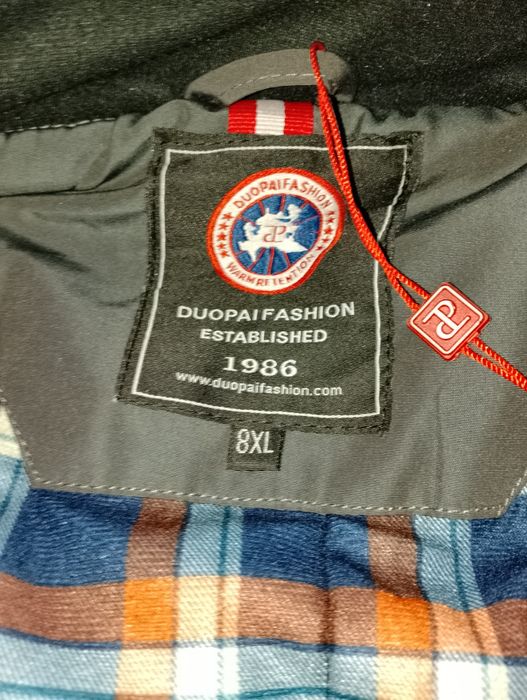 Зимова куртка 8xl