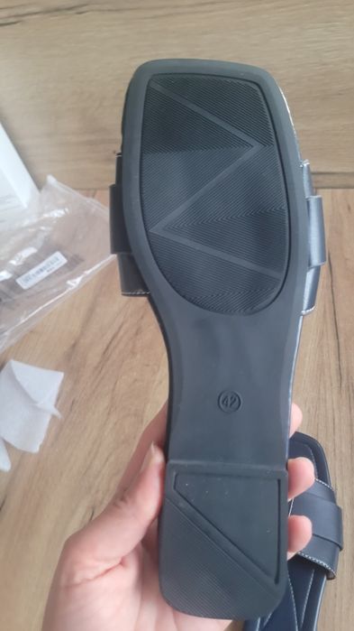 Klapki granatowe nowe rozm.42