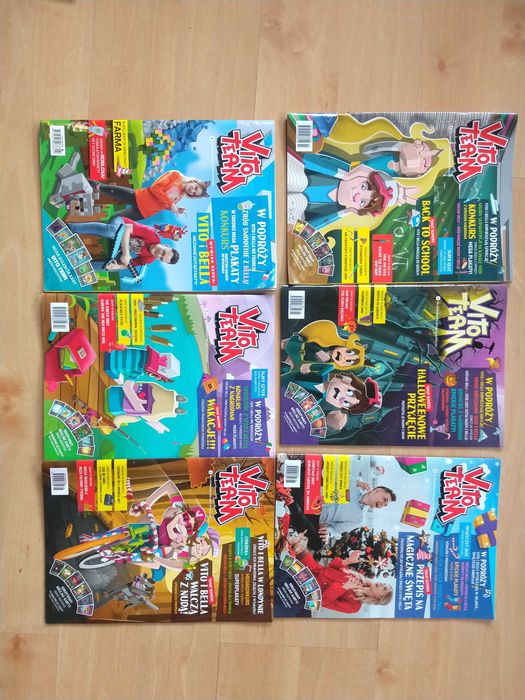 Magazyny Vito Team 6 sztuk z roku 2018