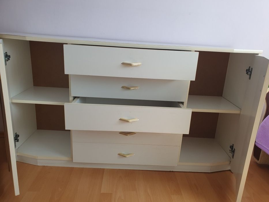 Komoda biała 150cm