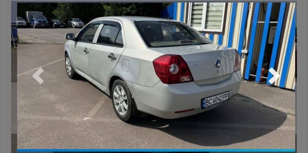 Автомобіль Джилі мк
