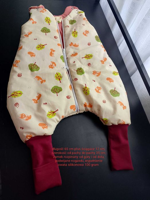 Śpiworek z nogawkami