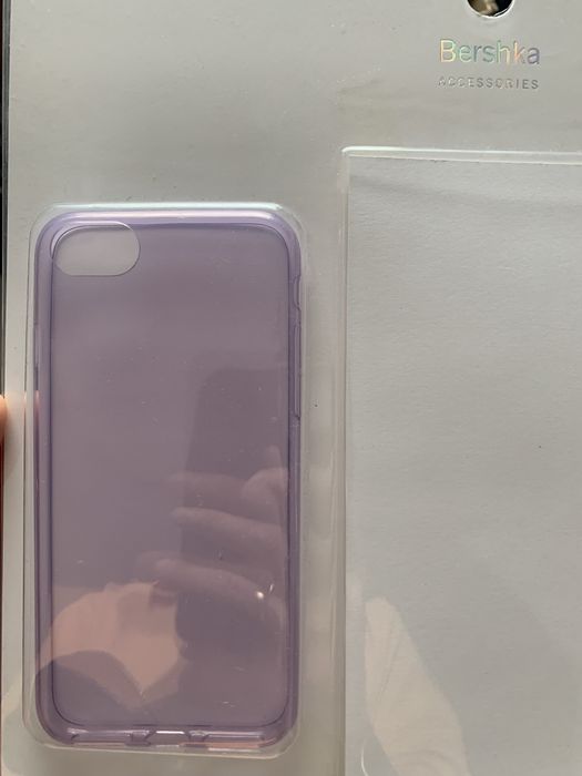Чохол iPhone SE 2020/2022, 8 7 6 S TPU бузковий