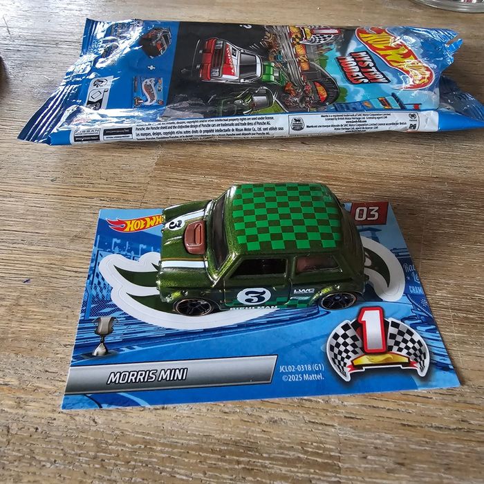 Mini Morris Hot wheels