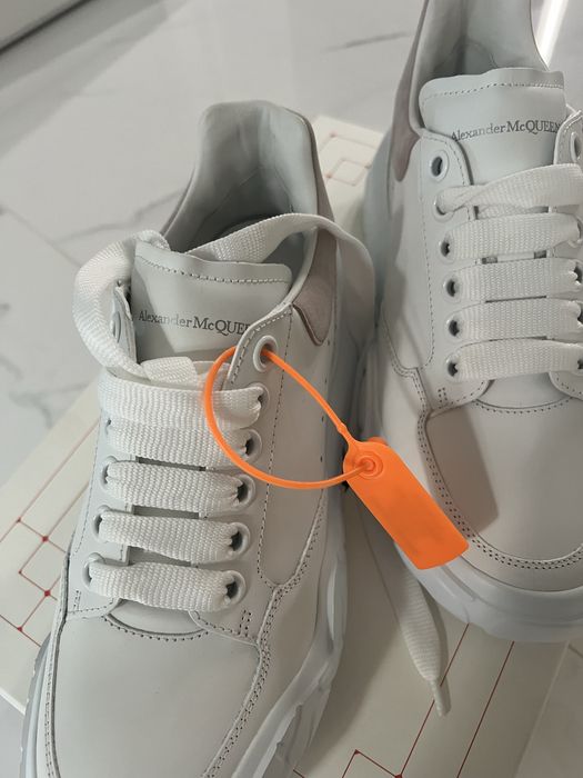 Buty sneakersy alexander mcqueen oryginalne 37 białe róż