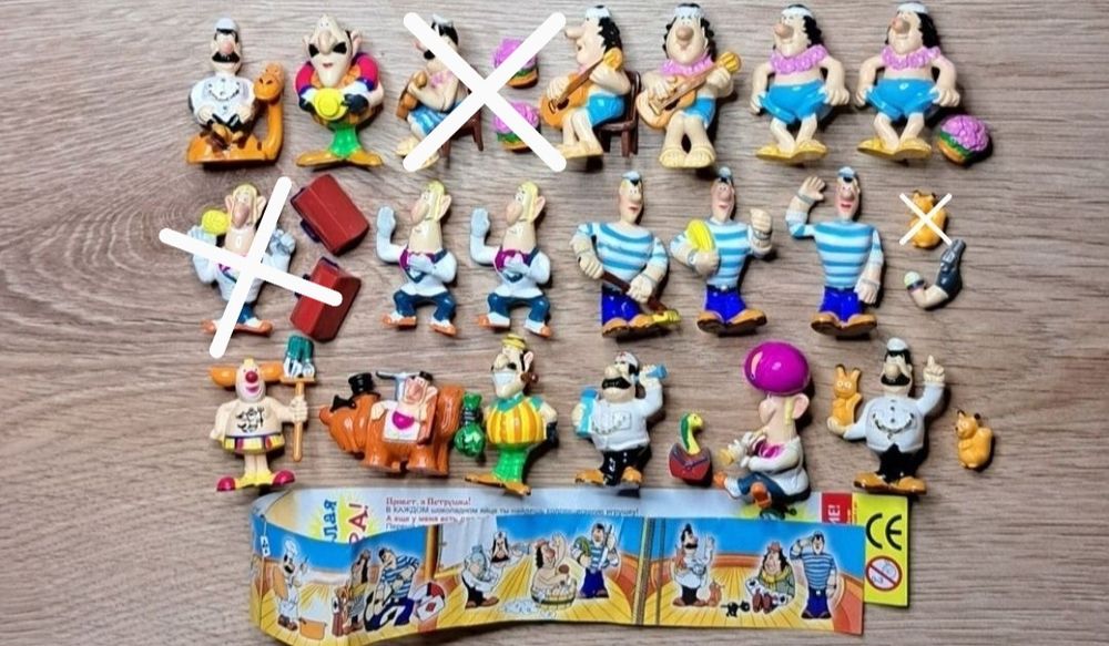 Ландрин, игрушки, кіндер, Ландрін