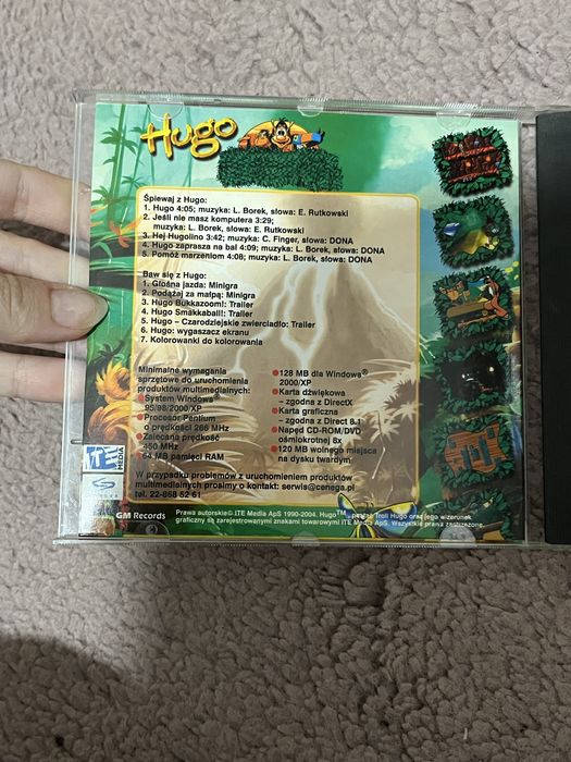 PC gra komputerowa Hugo Baw się z Hugo