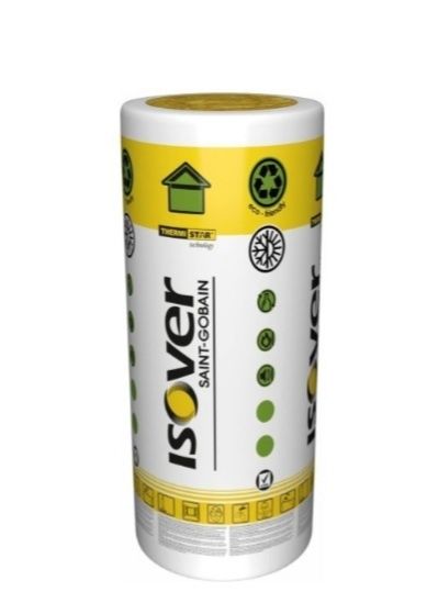 Wełna Isover Super Mata 150 mm, 55rolek, 204m2