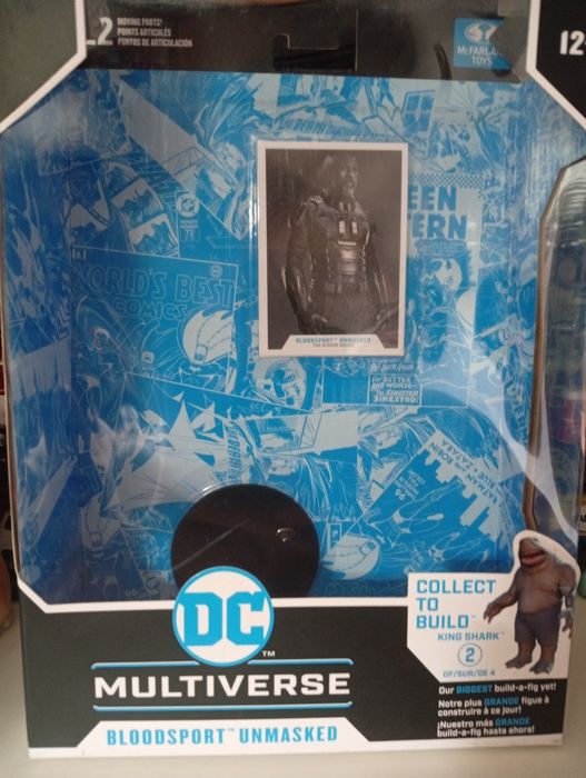 McFarlane Suicide Squad figura  Bloodsport (Unmasked)