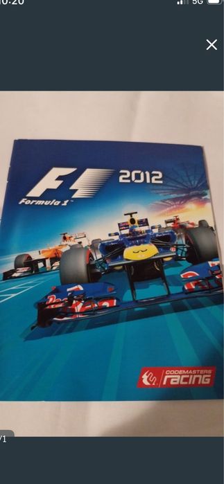 Manual jogo Ps3 F1 2012