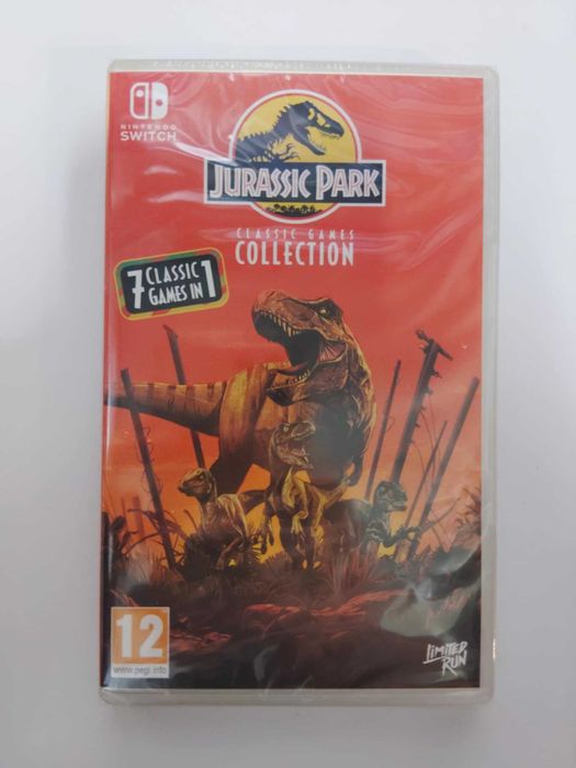 NOWA Jurassic Park Classic Games Collection Nintendo Switch