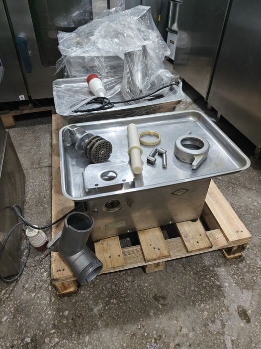 Мясорубка мим 300 600 бу, м'ясорубка промислова