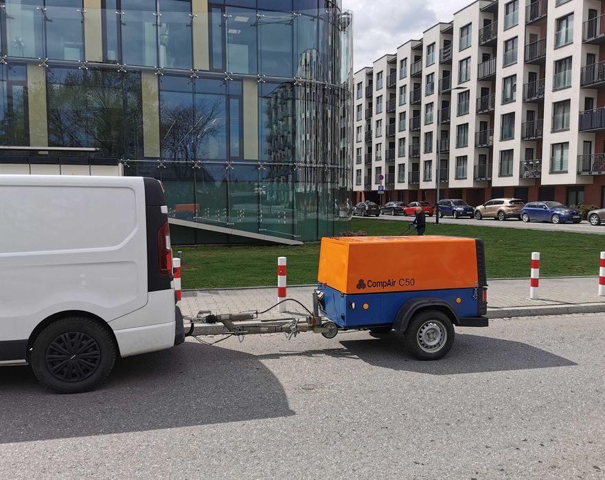 kompresor Śrubowy Compair C50 zarejestrowany