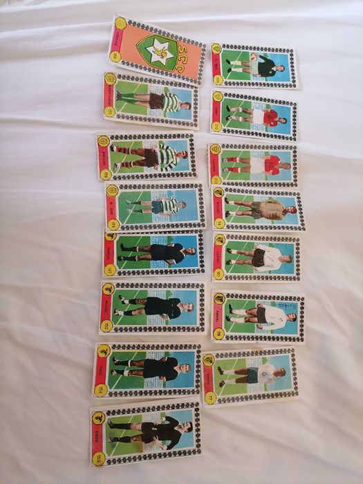 Cromos Caramelos ASES DO FUTEBOL 1965/66 A Francesa