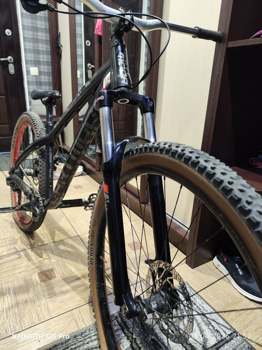 Вилка suntour xcr32 29" R 140mm 100x15
