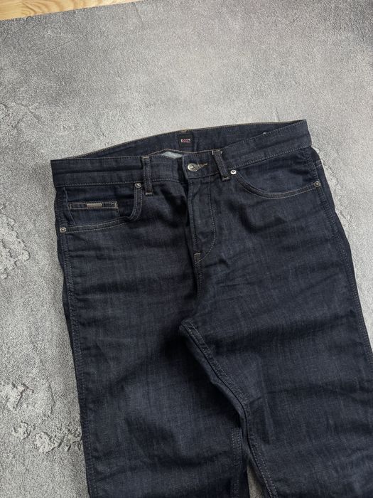 Hugo Boss 32/30 denim jeans джинси штани чіноси денім темно сині
