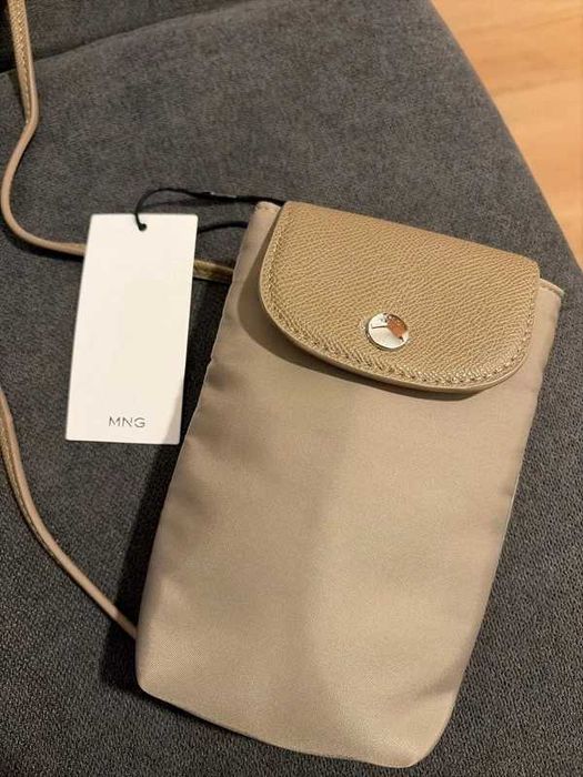 Bolsa de telefone transversal MANGO