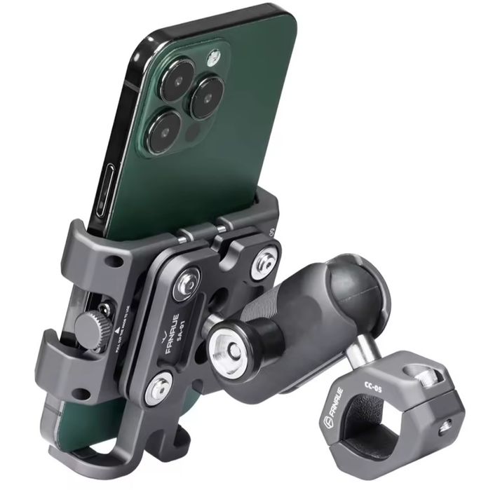 Тримач якість! + демпфер вібрації держатель на руль мотоцикла