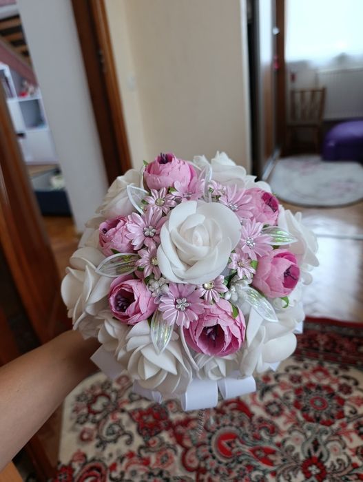 Букети весільні ,дублери на ручці нові