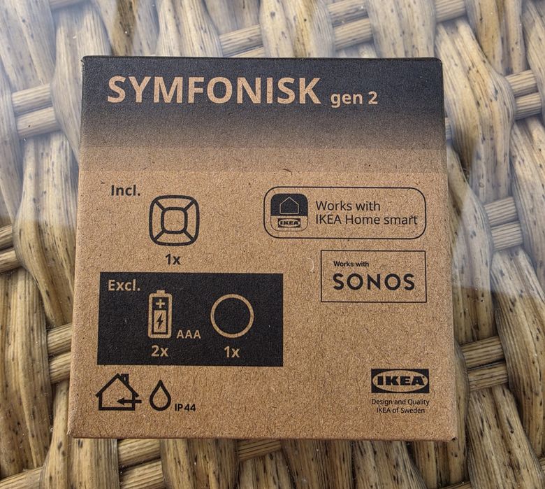 Ikea Symfonisk 2 gen Sonos nr art 905.247.07