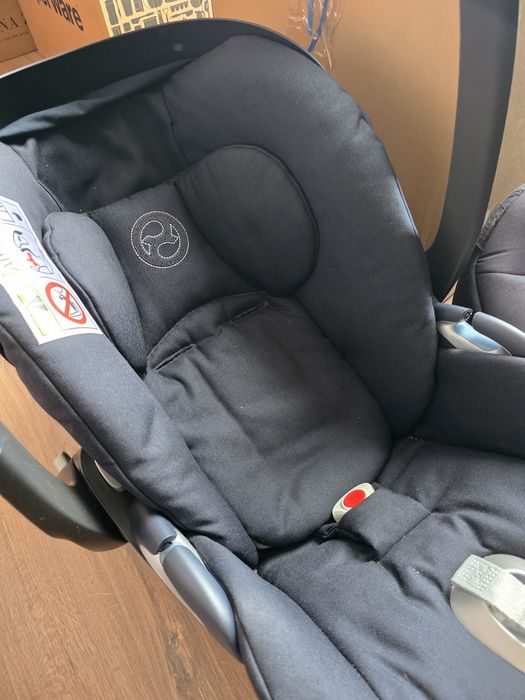 Base isofix + ovo + cadeira até 105cm/18kg ou 4anoscybex