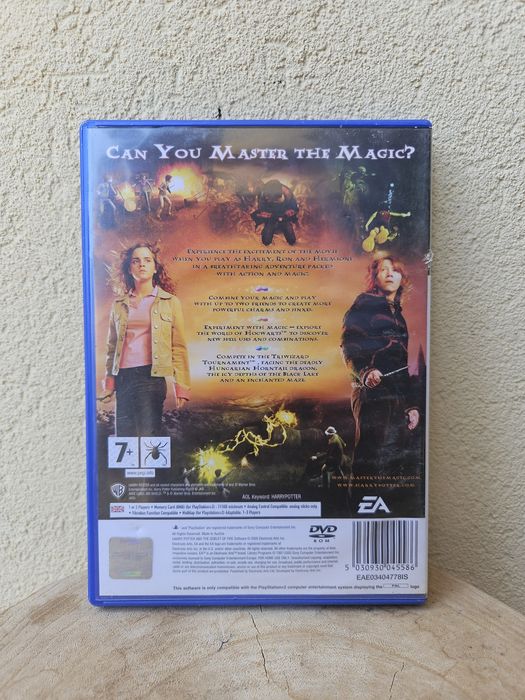 Harry Potter and the Goblet of Fire - PS2 PAL - Manual