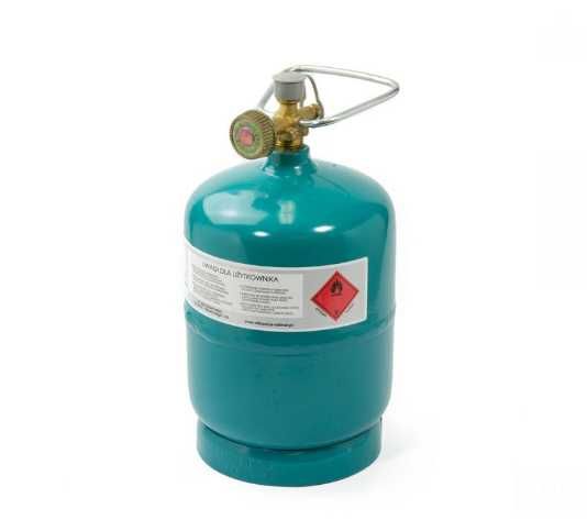 Балон газовий 1 кг ( 2400 мл )  Польський / Туристичний газовий балон