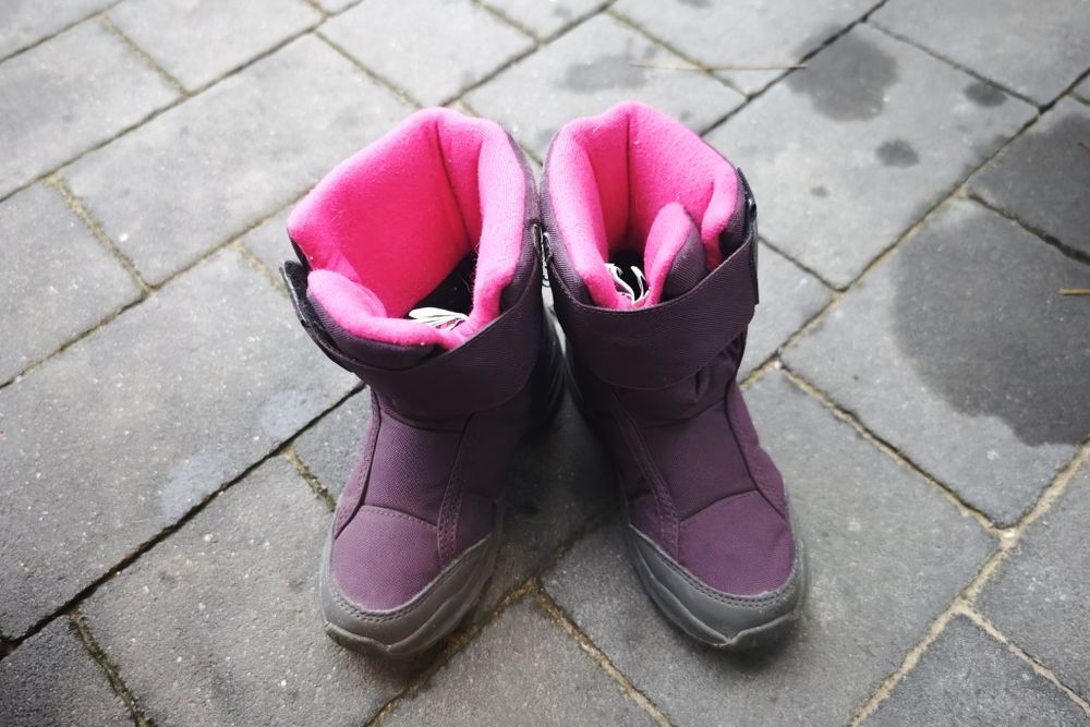 Buty zimowe śniegowce dziewczęce Quechua