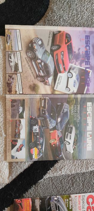 Revistas, Top Gear, Vintage e outras
