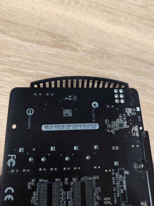 Відеокарта ASUS NVIDIA GeForce GTX 550Ti 1 GB