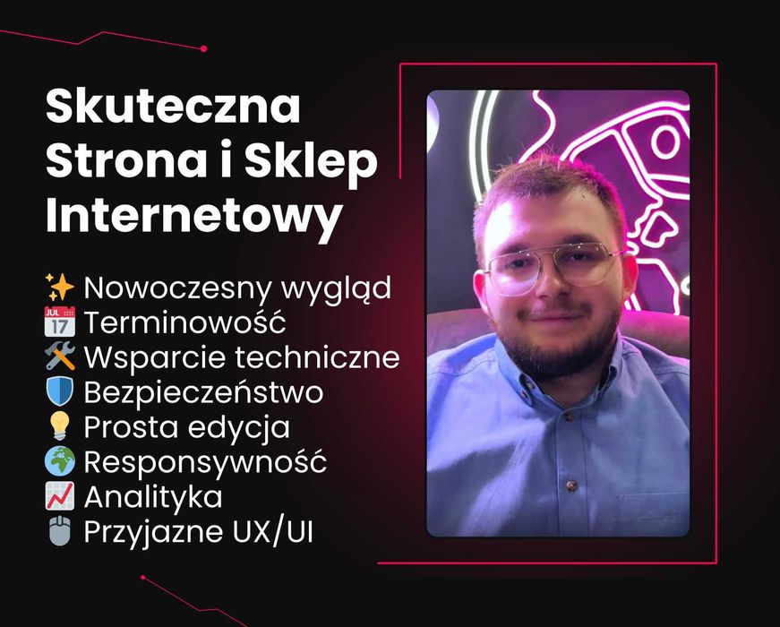 Własna Strona Internetowa - Sklep Internetowy - Wordpress - SEO