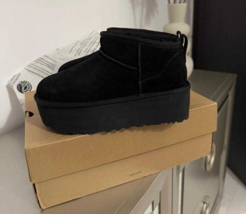 UGG classic mini platform black buty oryginalne 36-41