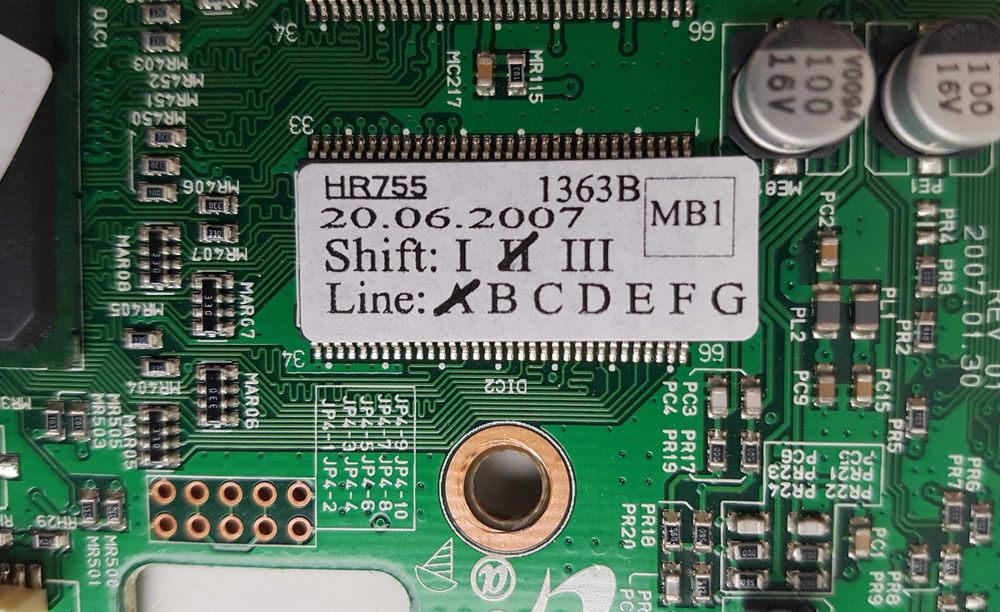 Samsung DVD-HR753 DVD-HR755 płyta MAIN PCB kino
