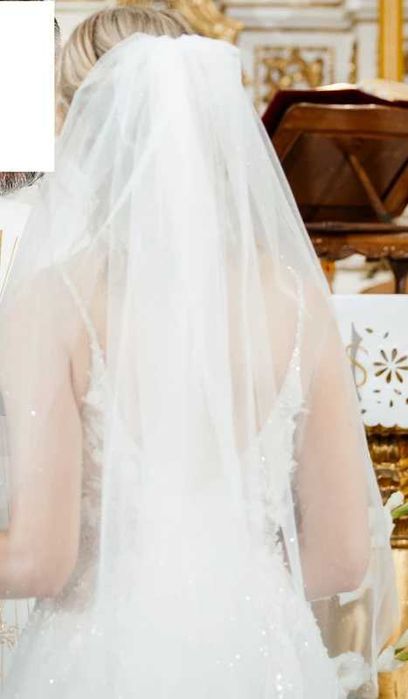 Welon ślubny - 90 cm