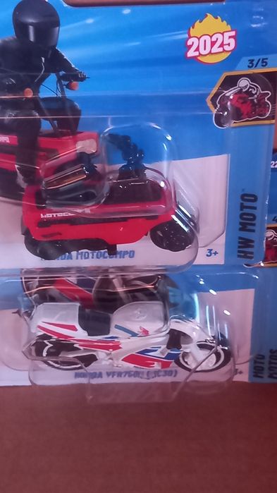 Conjunto 2 honda's  hot wheels