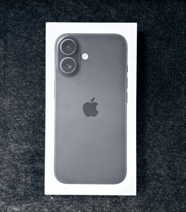 iPhone 16 128GB Preto - NOVO, SELADO NA CAIXA ( Com Garantia)