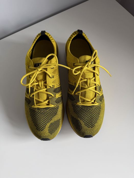 Buty nike flyknit trainer citron żółte yellow 44.5