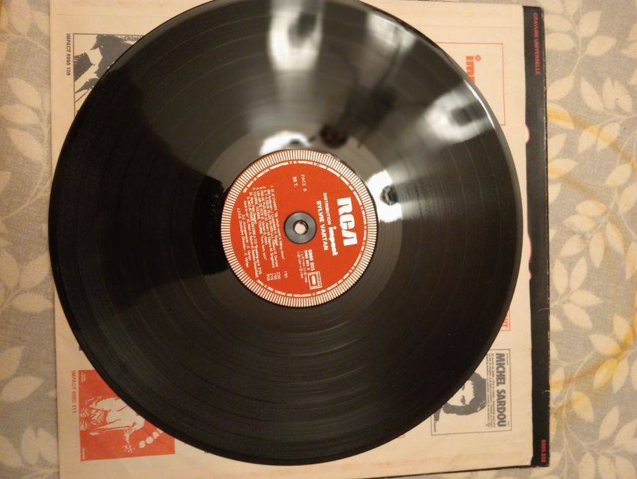 Vinil LP  duplo de Sylvie Vartan c/ poster