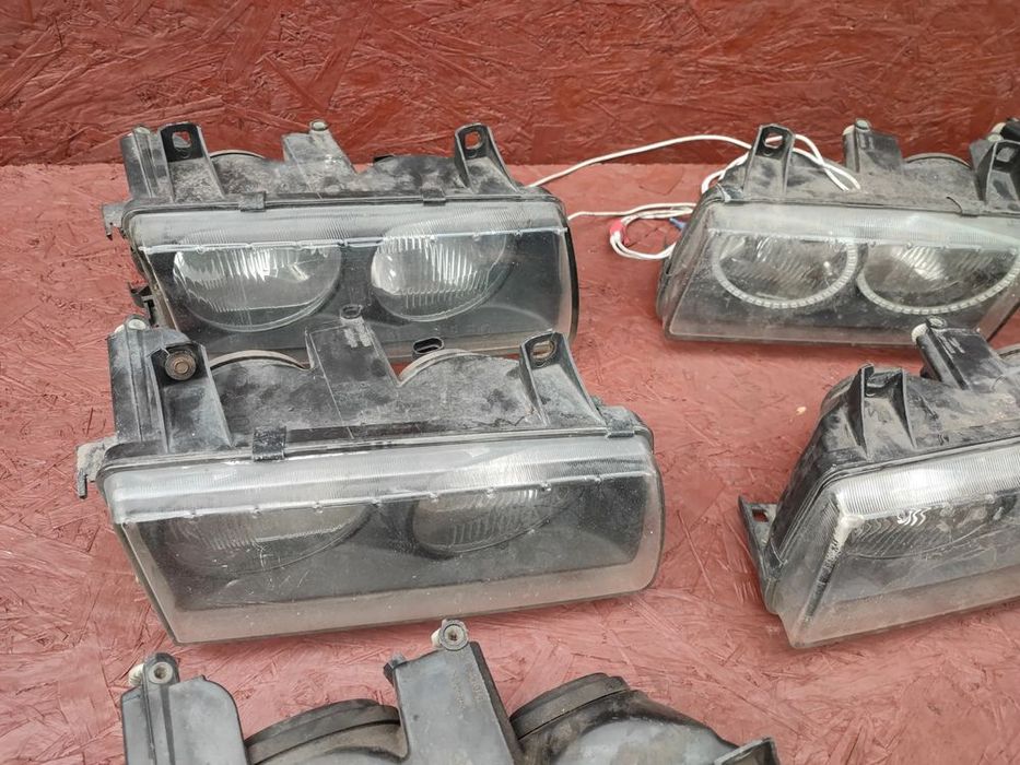 bmw e36 compact oryginalne lampy przednie lewa / prawa o nr. 63 12 8 3