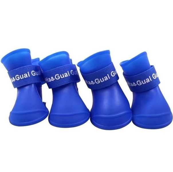 Обувь для собак, непромокаемые резиновые сапожки (разн.размеры, цвета)
