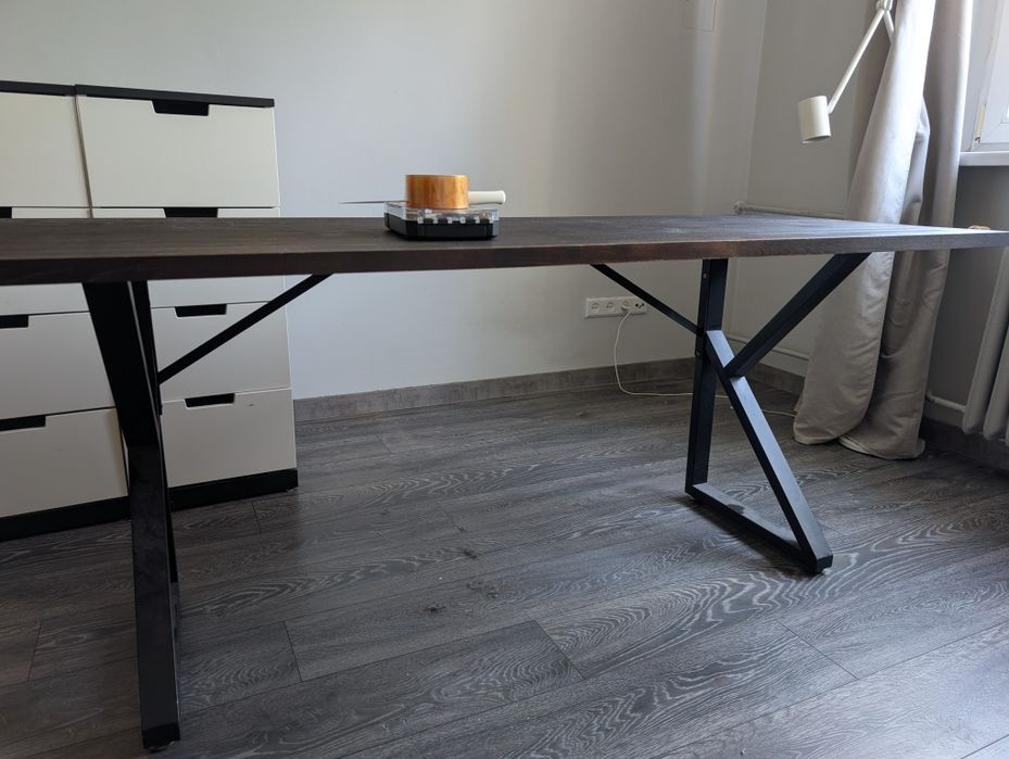 Biurko z litego drewna 160x70cm