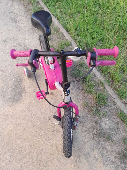 Bicicleta Menina Btwin Rosa