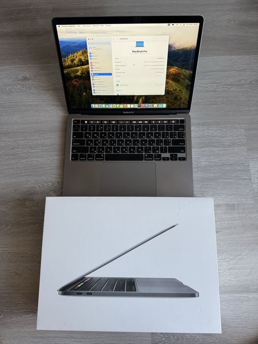 MacBook Pro 13 (2020) Touch Bar офіційний (повний компоект)