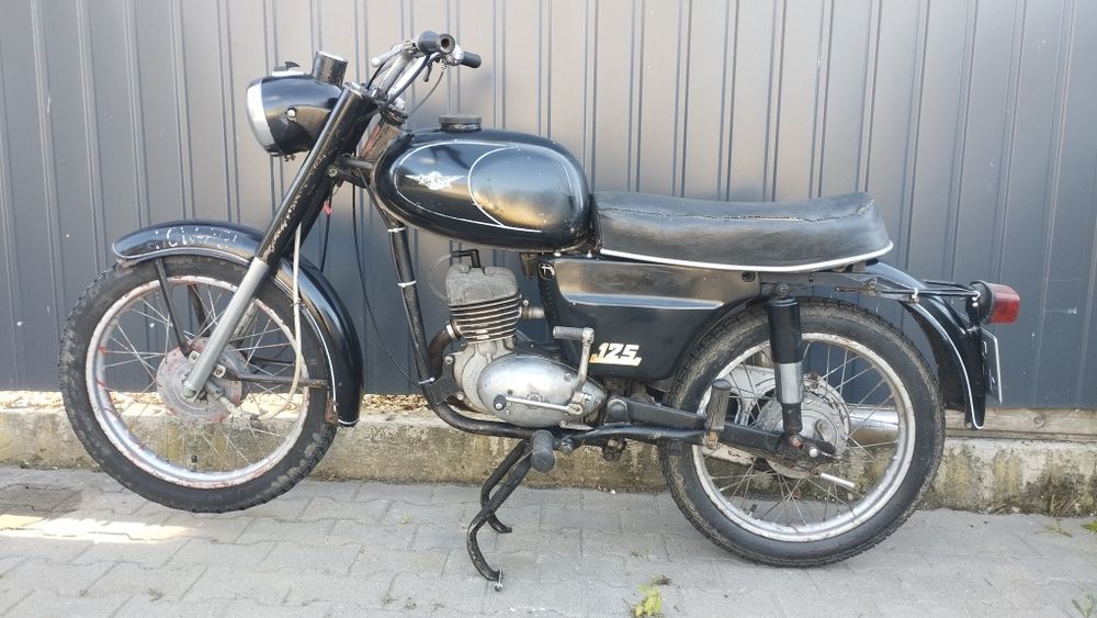 Wsk 125 1976r zarejestrowana zgodna numerycznie