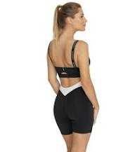 Jumpsuit / Macação Fitness Yoga Curto Preto Marca Topissima