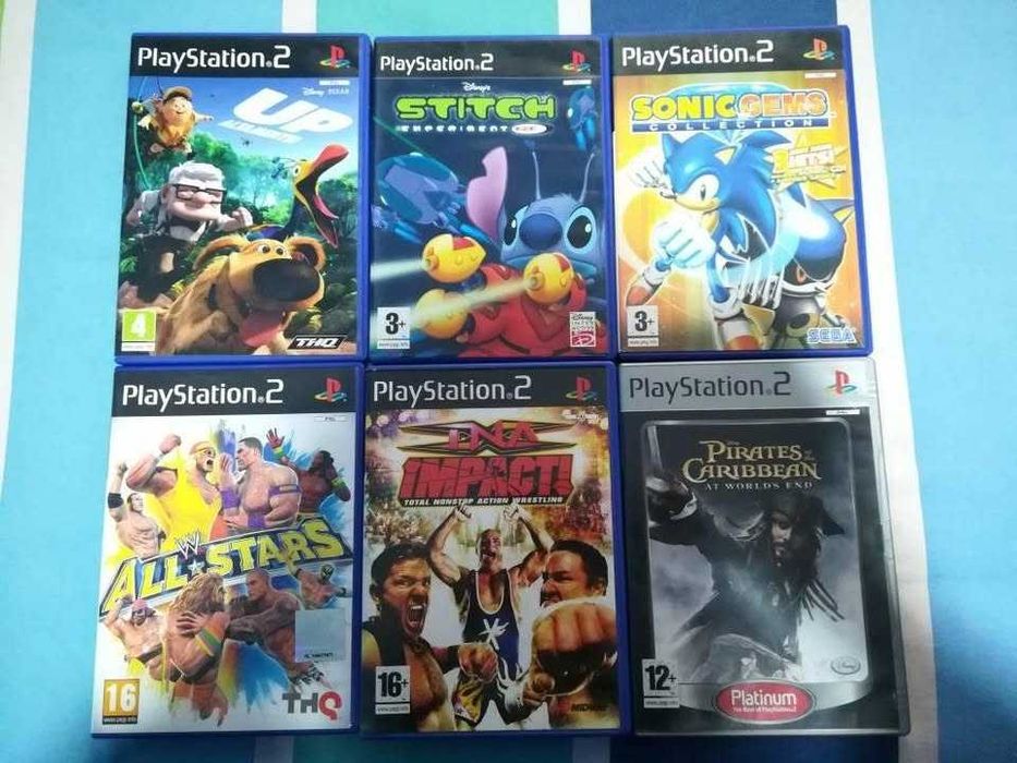 Playstation 2 + 16 Jogos + Dual Shock