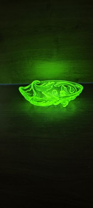 Półmisek Szkło uranowe