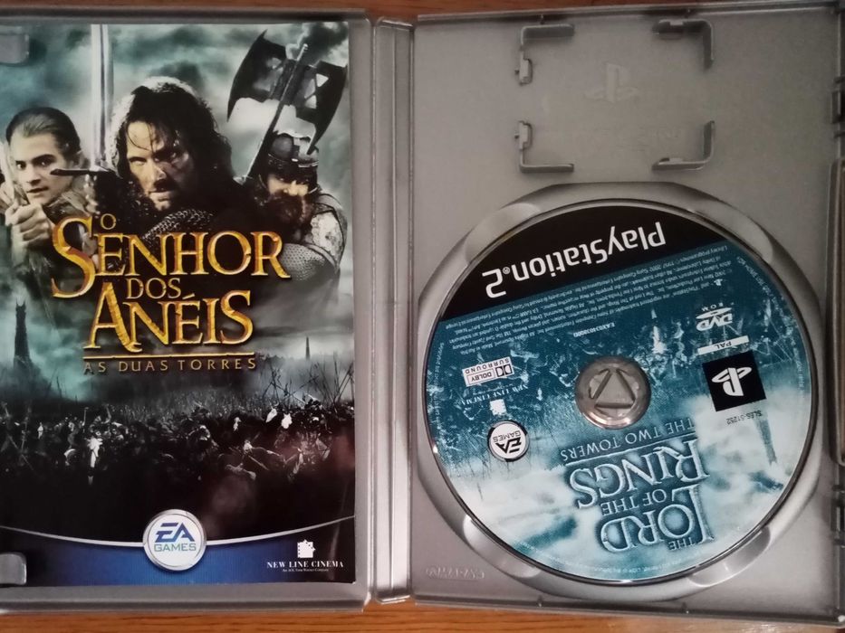 Jogo ps2 o Senhor dos Anéis 5,50€